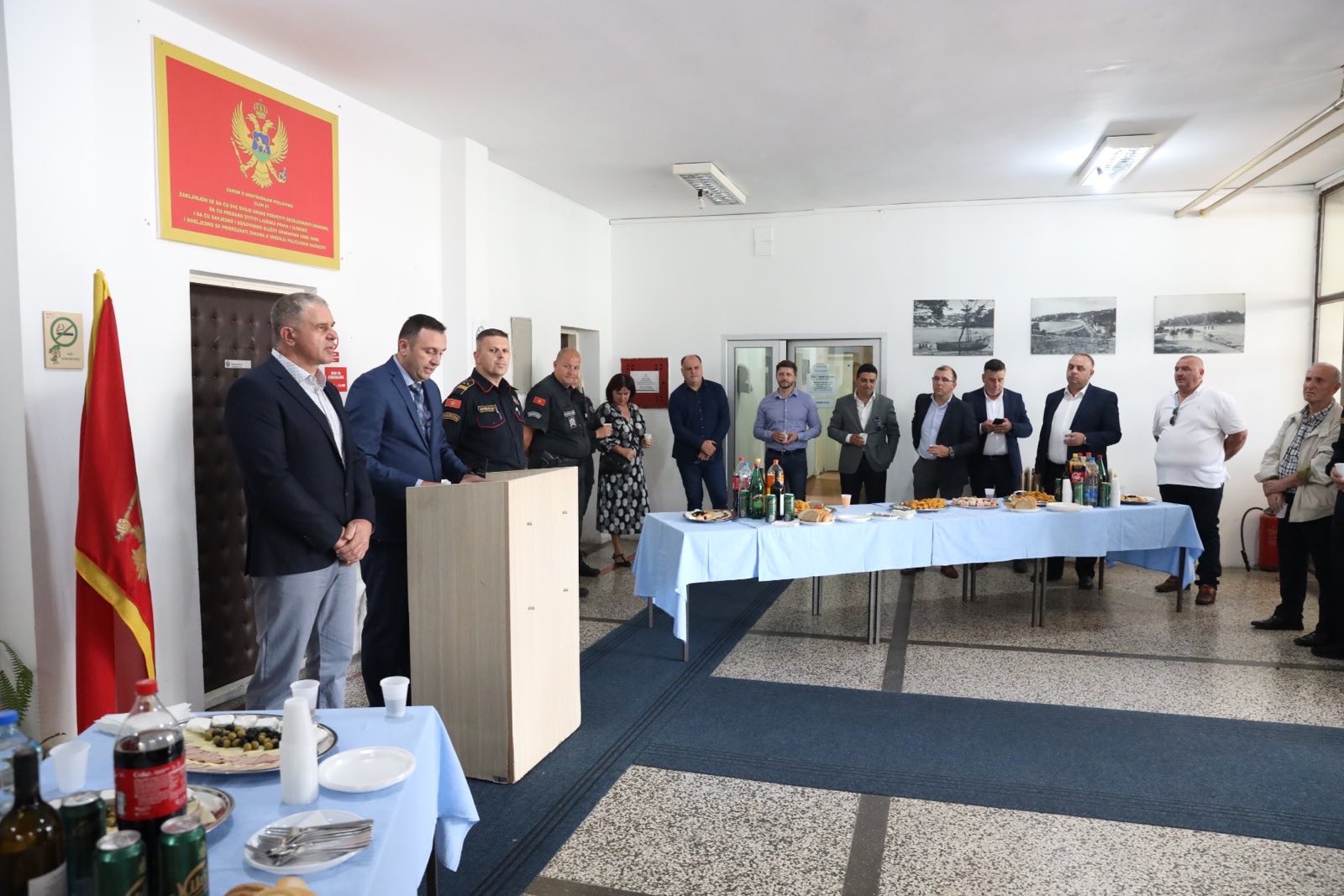 Pripadnici Odjeljenja bezbjednosti Ulcinj obilježili Dan Unutrašnjih poslova
