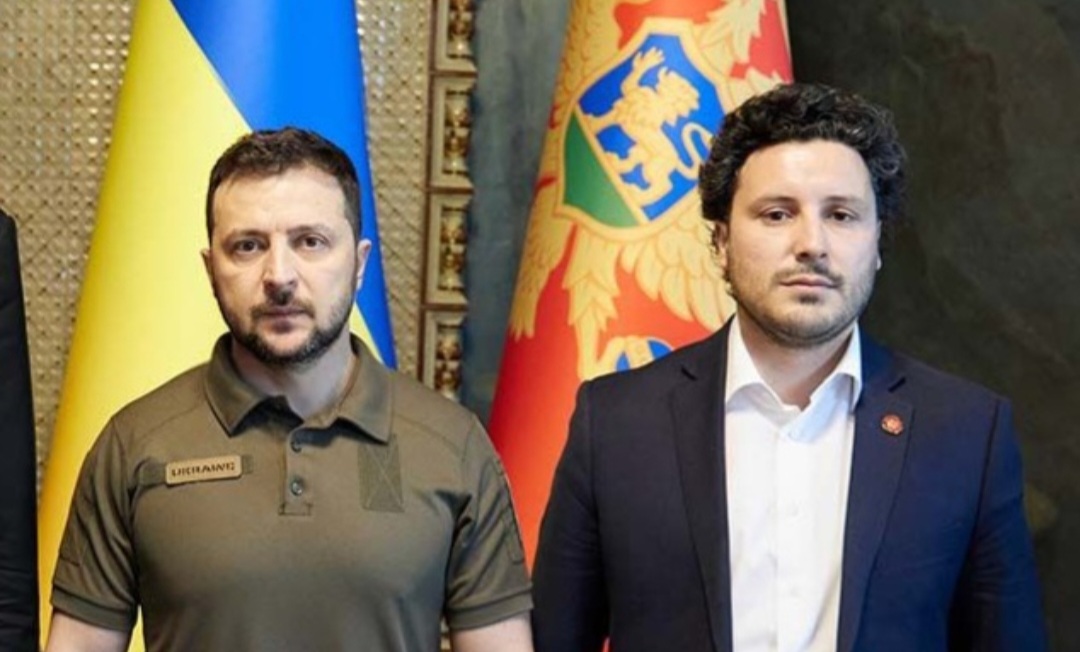 Abazović i Zelenski potpisuju zajedničku deklaraciju